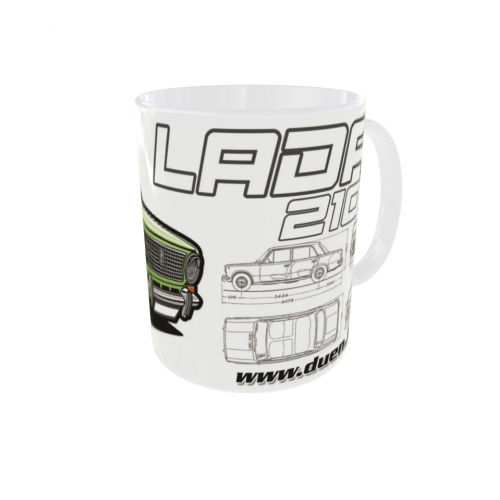 LADA 2101 - zöld - bögre